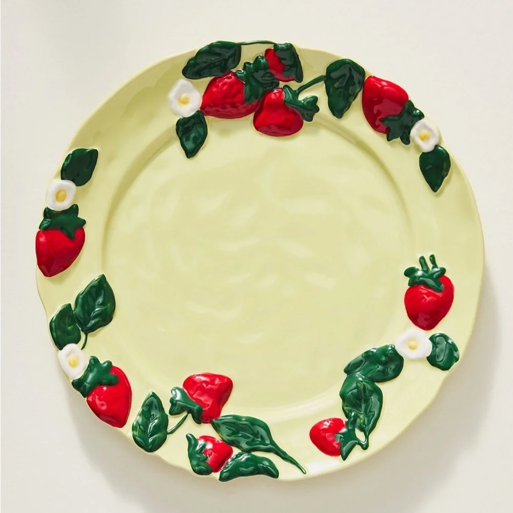Foster Icon Stoneware Dessert Plate / New
